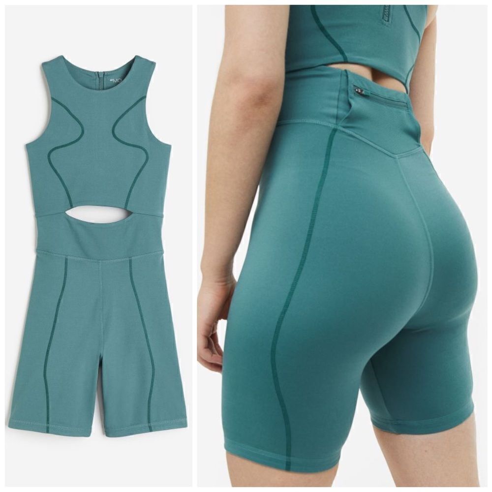 H&M DryMove Sports Unitard New